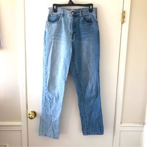 Pacsun Two Tone High Rise Dad Jeans Size 28 in 100% cotton